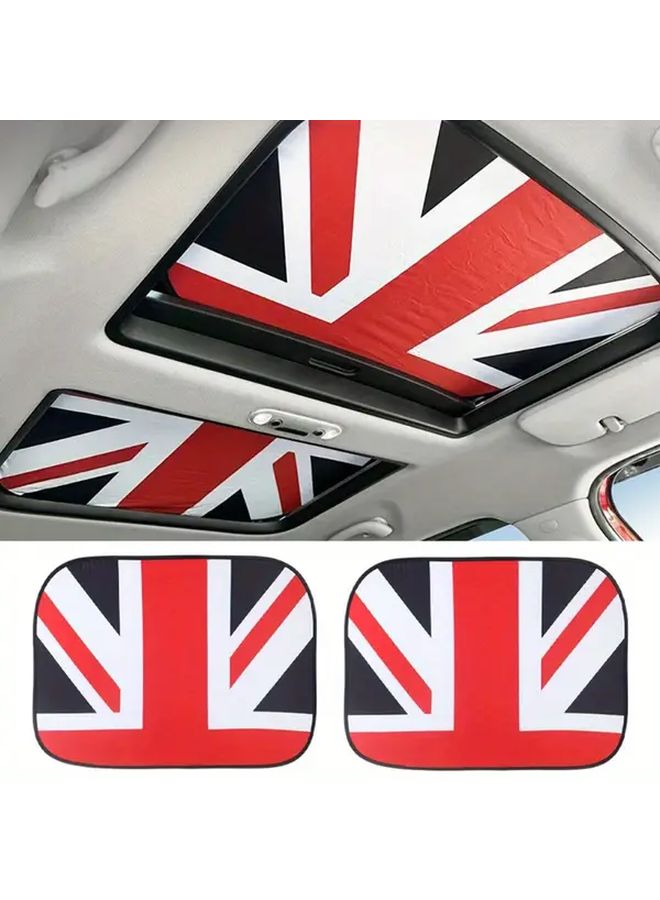 Black Sunshade For Cooper UV Protection Foldable Sunroof Cover F54 F55 F56 R55 R56 R60 - Image 5